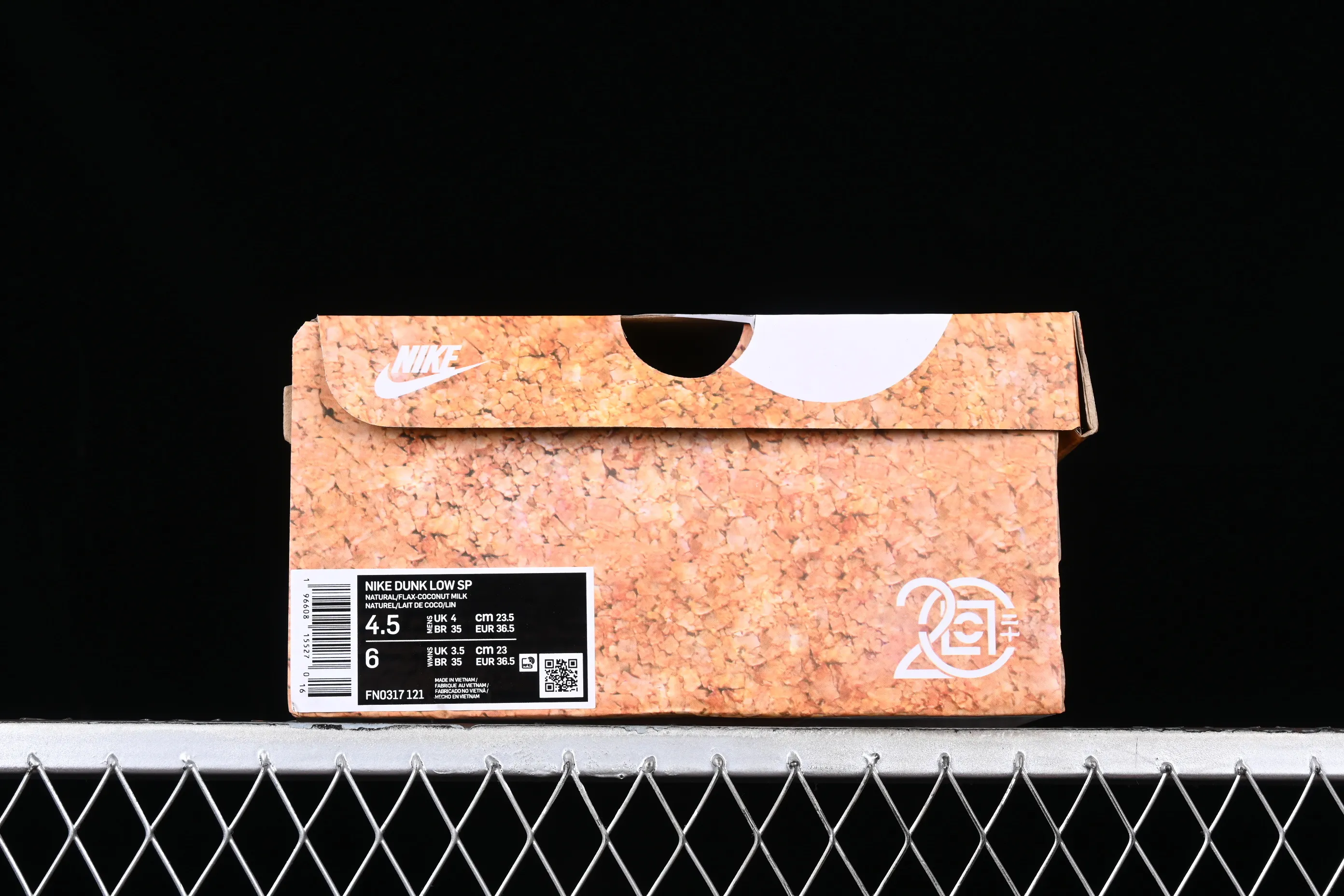 All categories Nk SB Dunk series Nk SB Dunk Low low-top sneakers F version Clot x Nk Dunk SB Low "Cork" cork joint model SB low-top casual sneakers FN0317-121